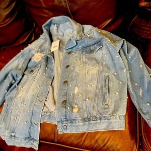 Free people Pearl Jean jacket